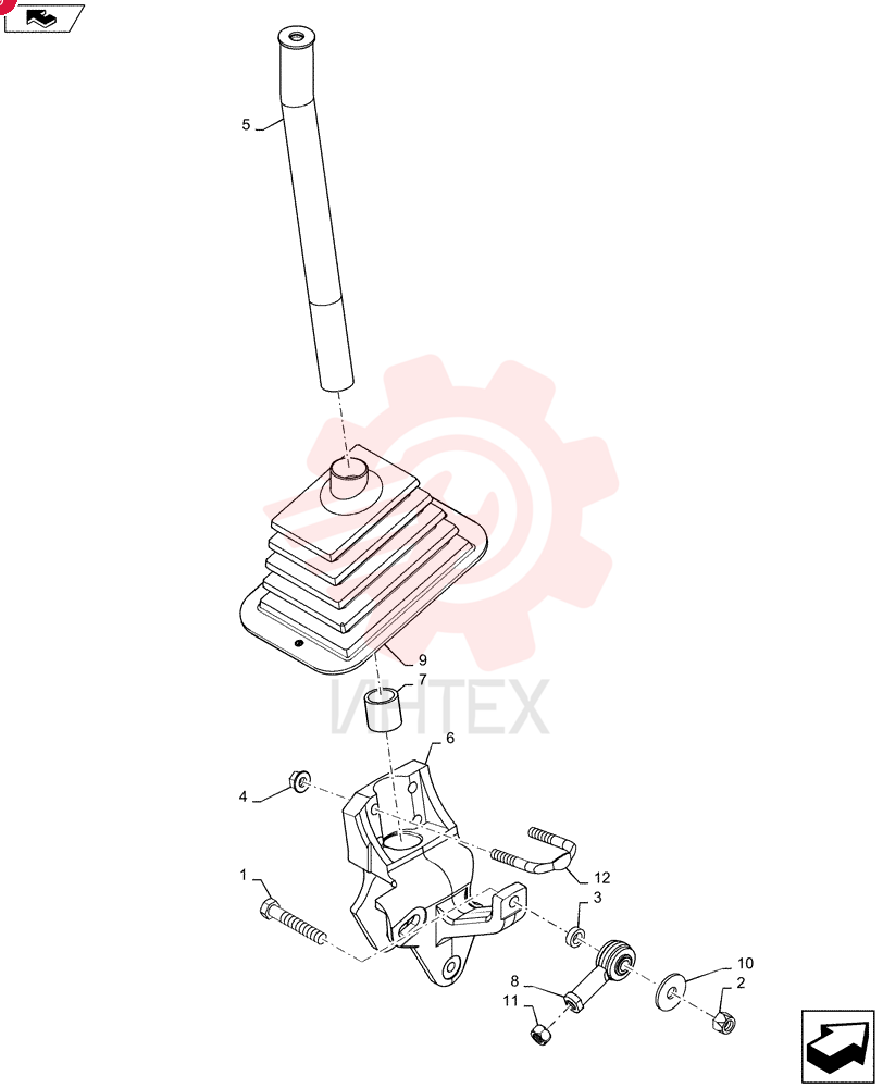BOLT,Hex, 3/8" - 16 x 2 1/4", Gr 5