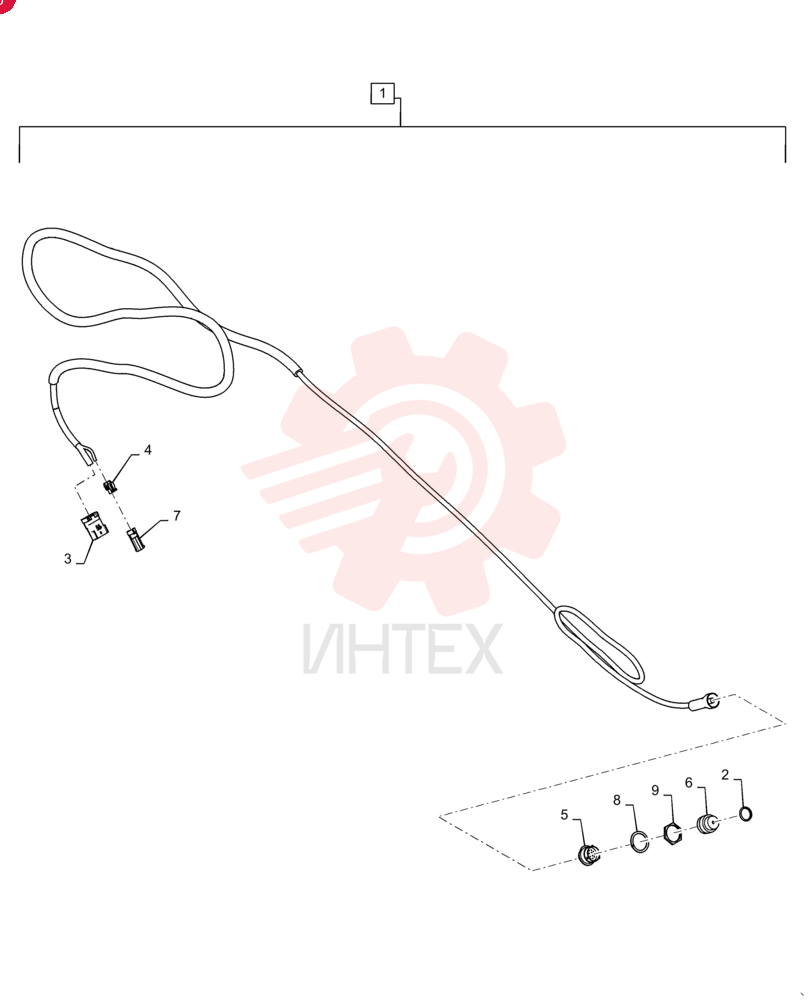 WIRE HARNESS 84423501