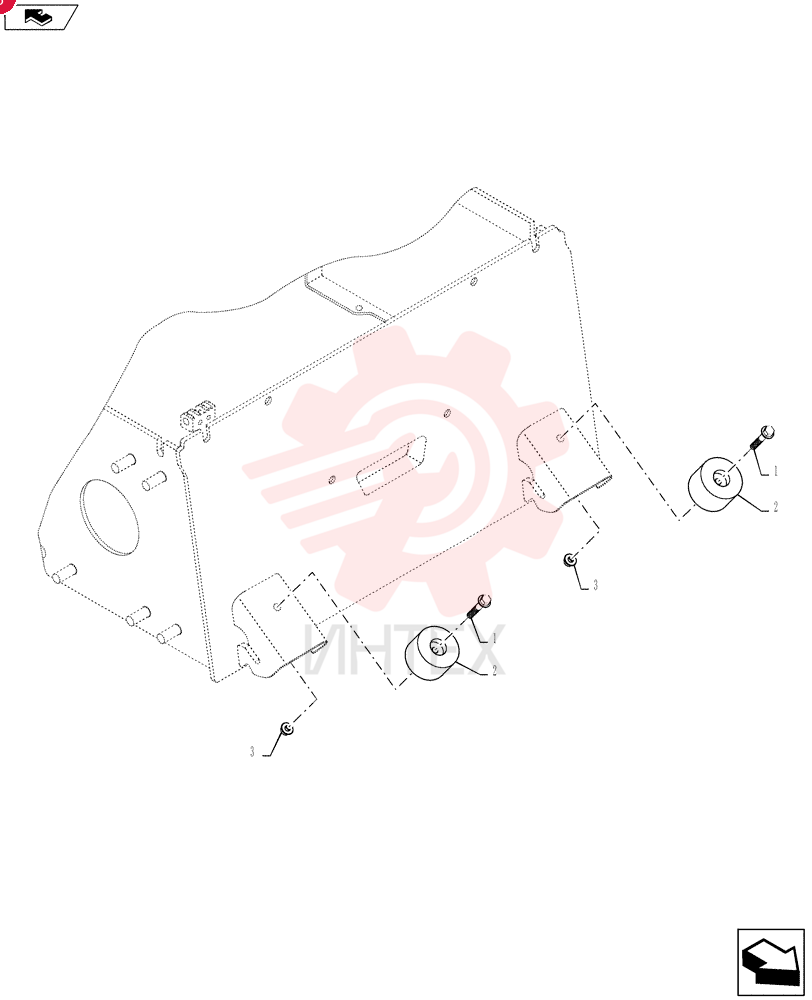 FLANGE BOLT,Hex, M10 x 60mm, Cl 8.8