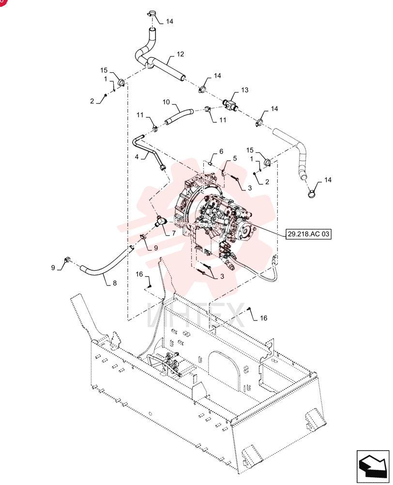 SPECIAL WASHER,8.8mm ID x 17.5mm OD x 2.2mm Thk 87655042 (2)