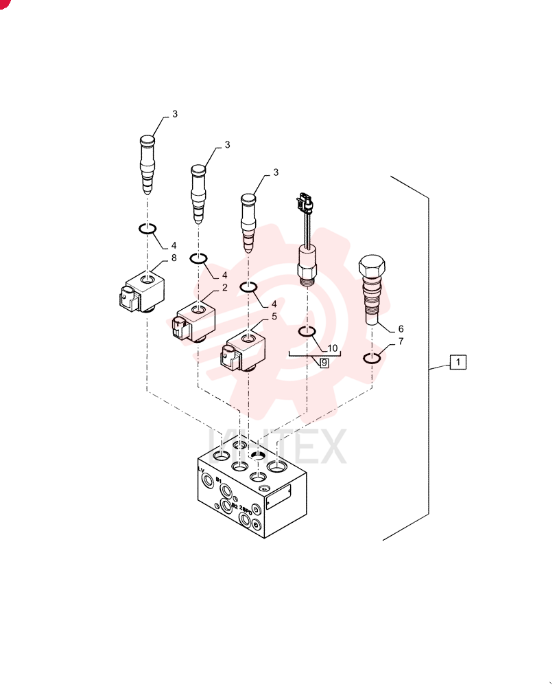 BRAKE VALVE 84597128