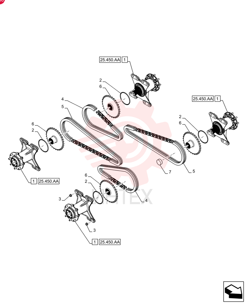 4WD AXLE ASSY