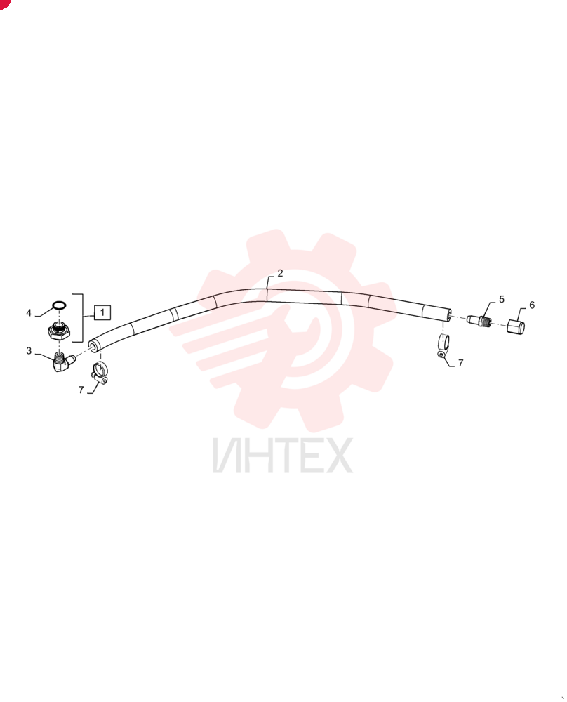 REDUCER,3/8" - 18 NPTF x M22 x 1.5 ORB Male 47751176 (2)