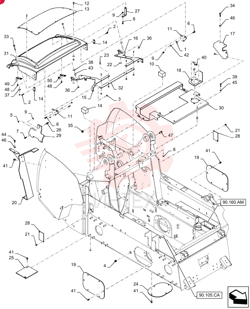 WASHER,13.1mm ID x 25.4mm OD x 3.68mm Thk 65319 (3)