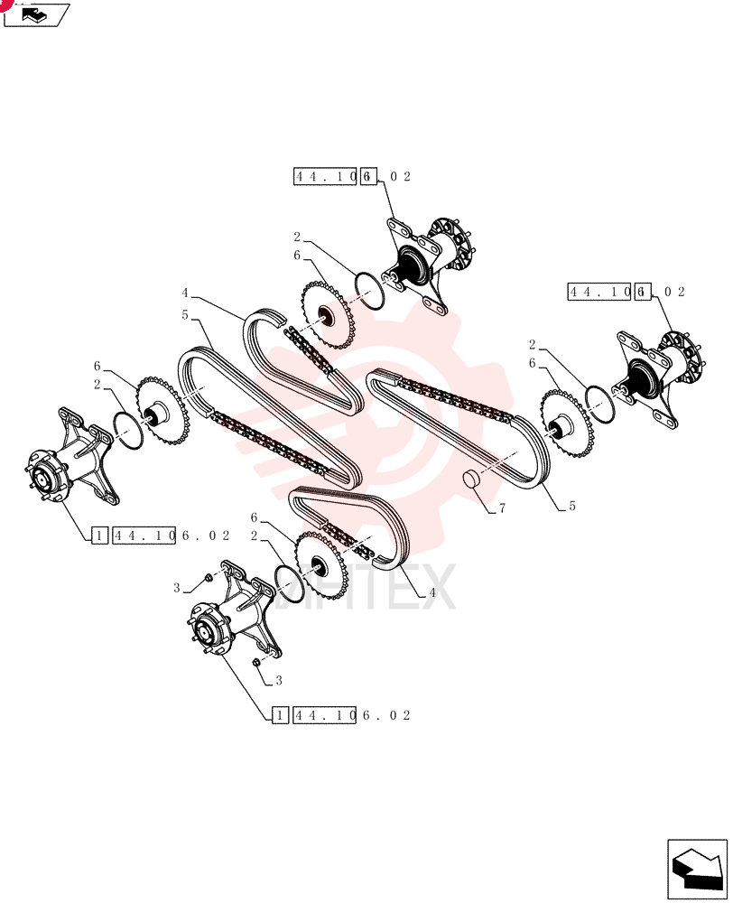 4WD AXLE ASSY