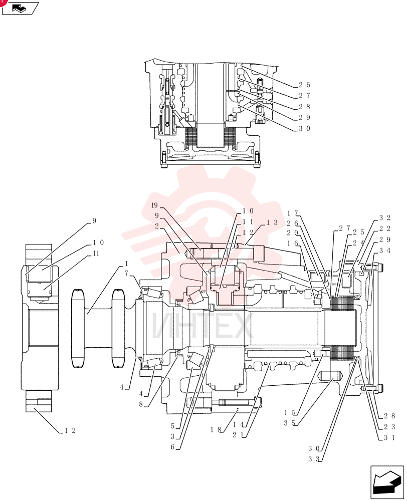 HYDRAULIC MOTOR 84256617 (4)