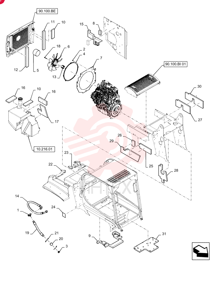 TEE,1-1/16" - 12 JIC x 1-1/16" - 12 JIC x 1-1/16" - 12 JIC