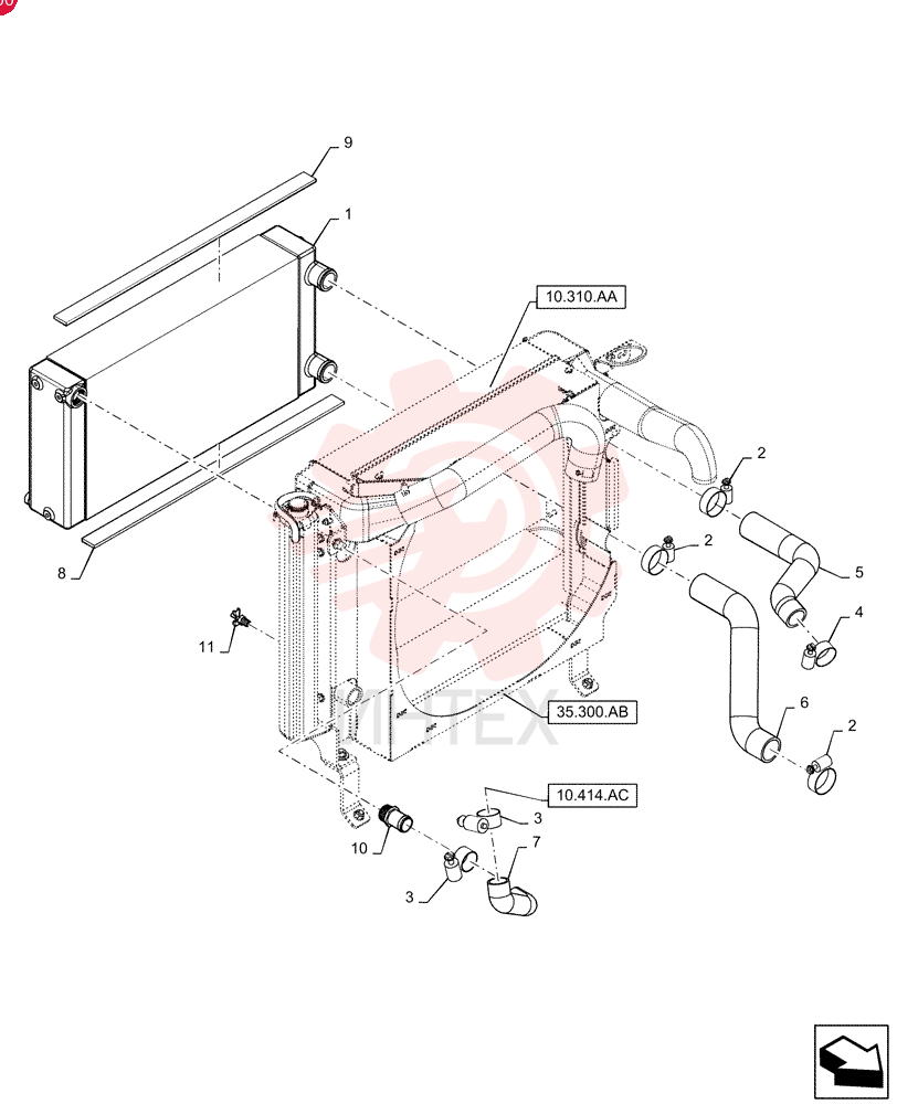 RADIATOR 47632122