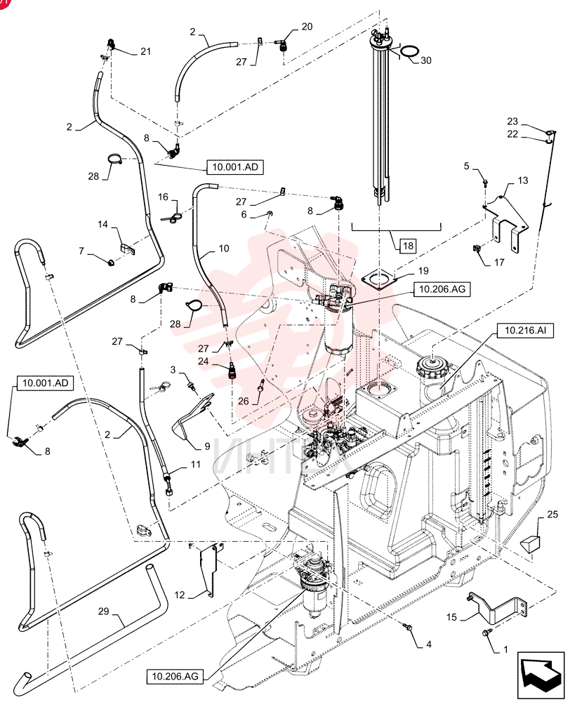 SELF-TAP SCREW,HWH, 3/8"-16 x 1" 280476 (1)