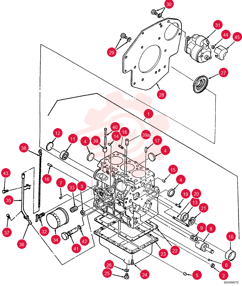 SHORT ENGINE SBA110006660