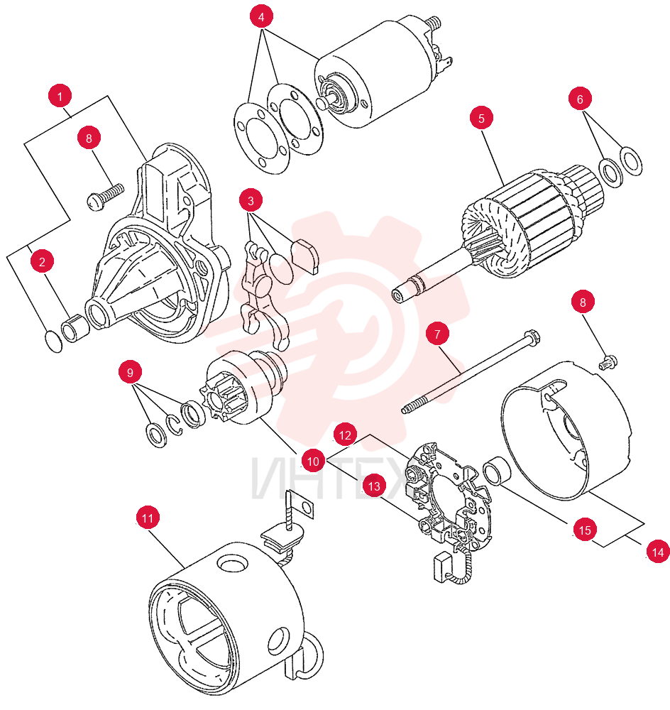 STARTER MOTOR SBA185086540 (2)
