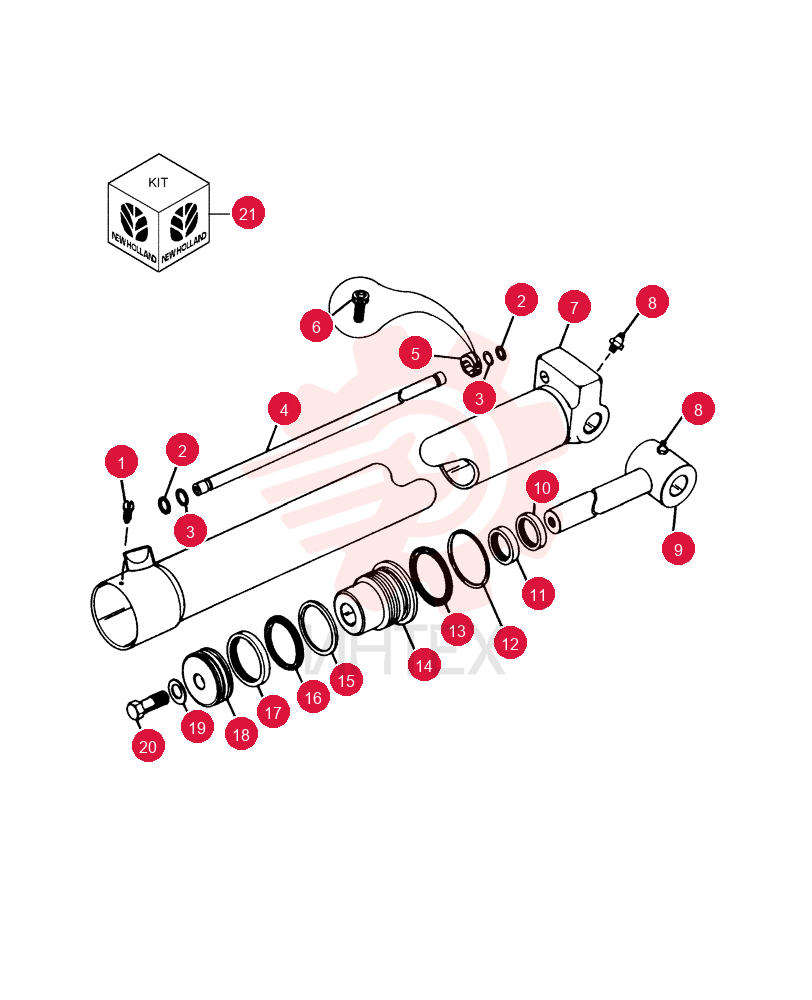 HYDRAULIC CYLINDER 271629