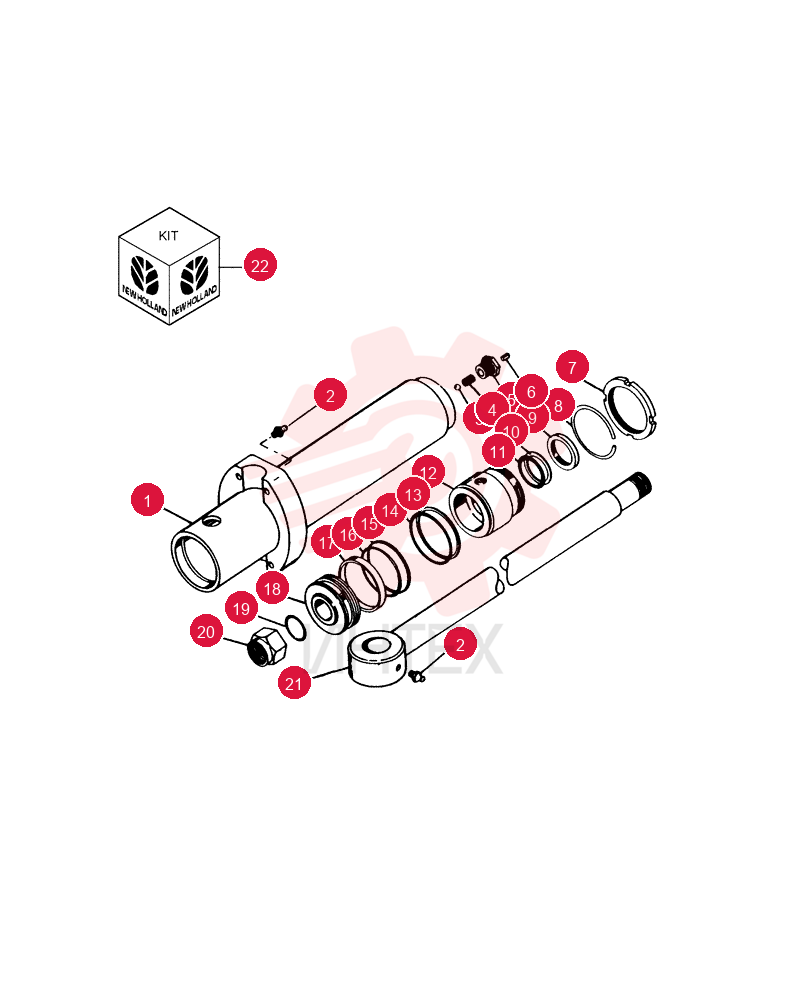 HYDRAULIC CYLINDER 271631