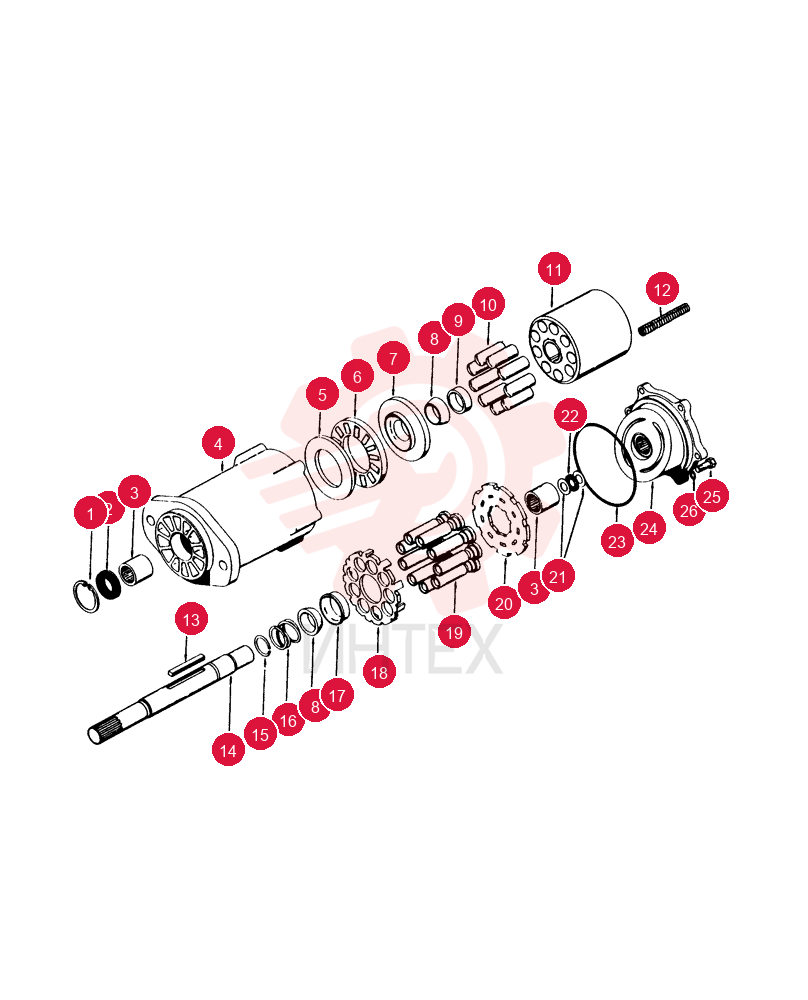 HYDRAULIC MOTOR 9618003 (1)