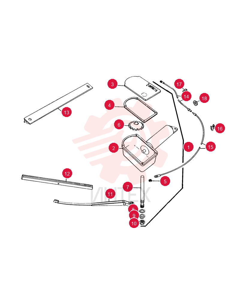 WIPER MOTOR 263298