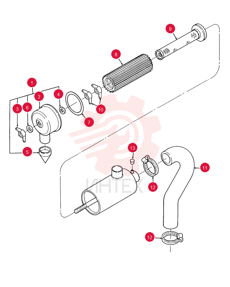 AIR CLEANER 9616602