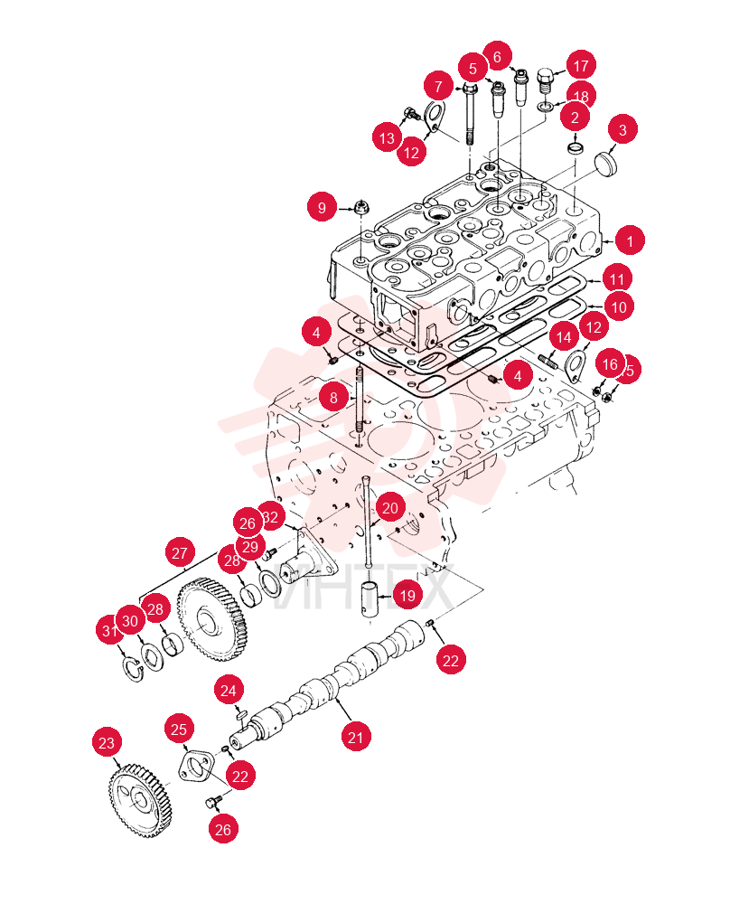 CYLINDER HEAD 503020