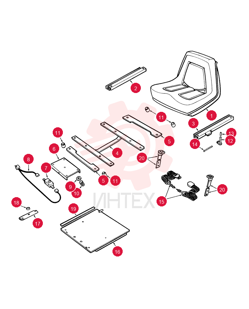 DRIVER SEAT 861683 (2)