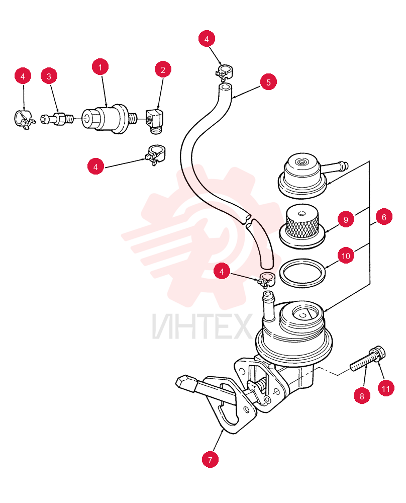 FUEL FILTER E3FZ9155F