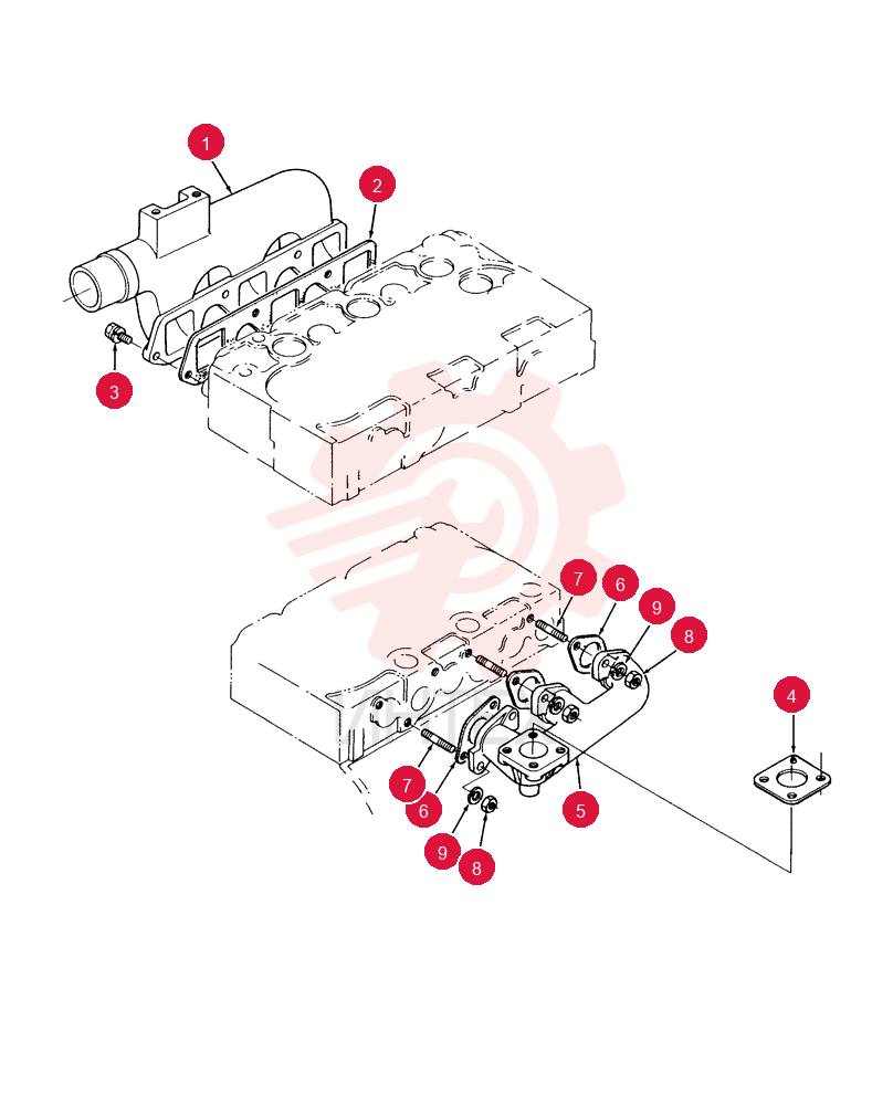 INLET MANIFOLD 503044