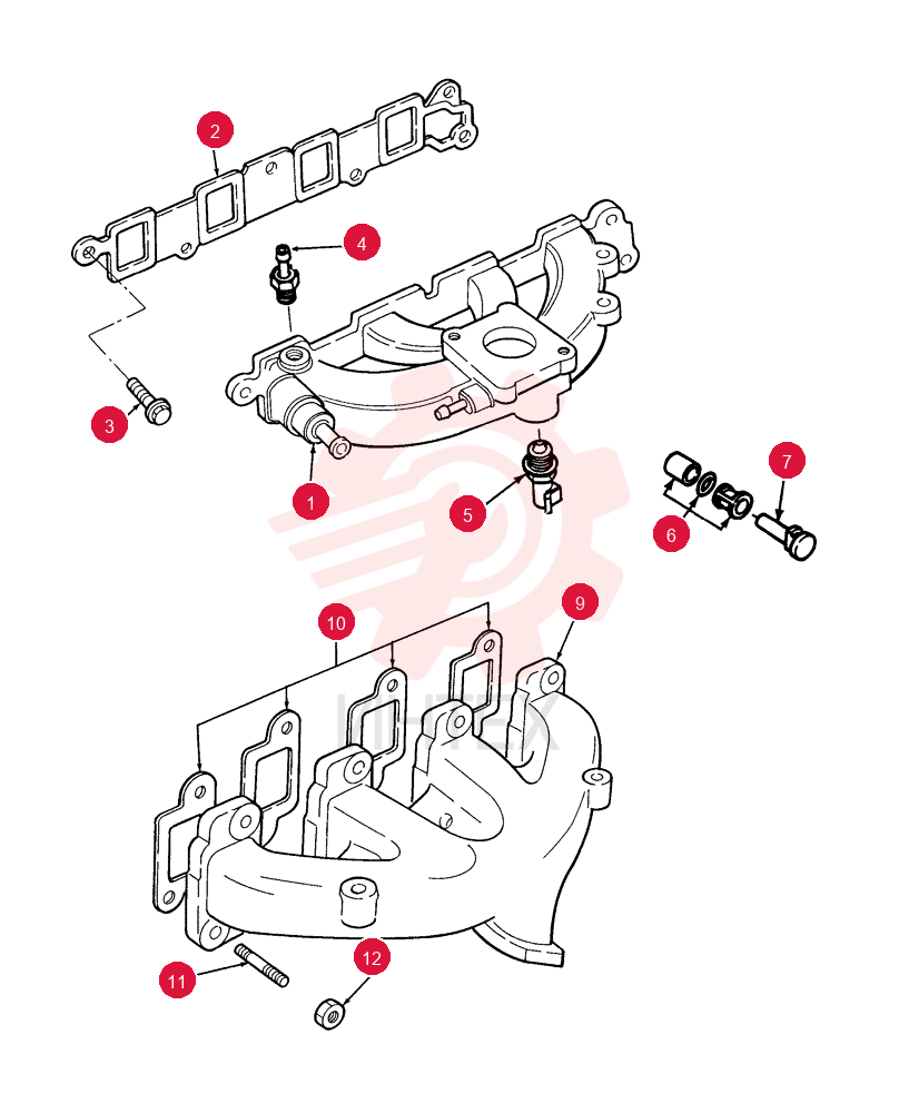 INLET MANIFOLD 89BF9424AD