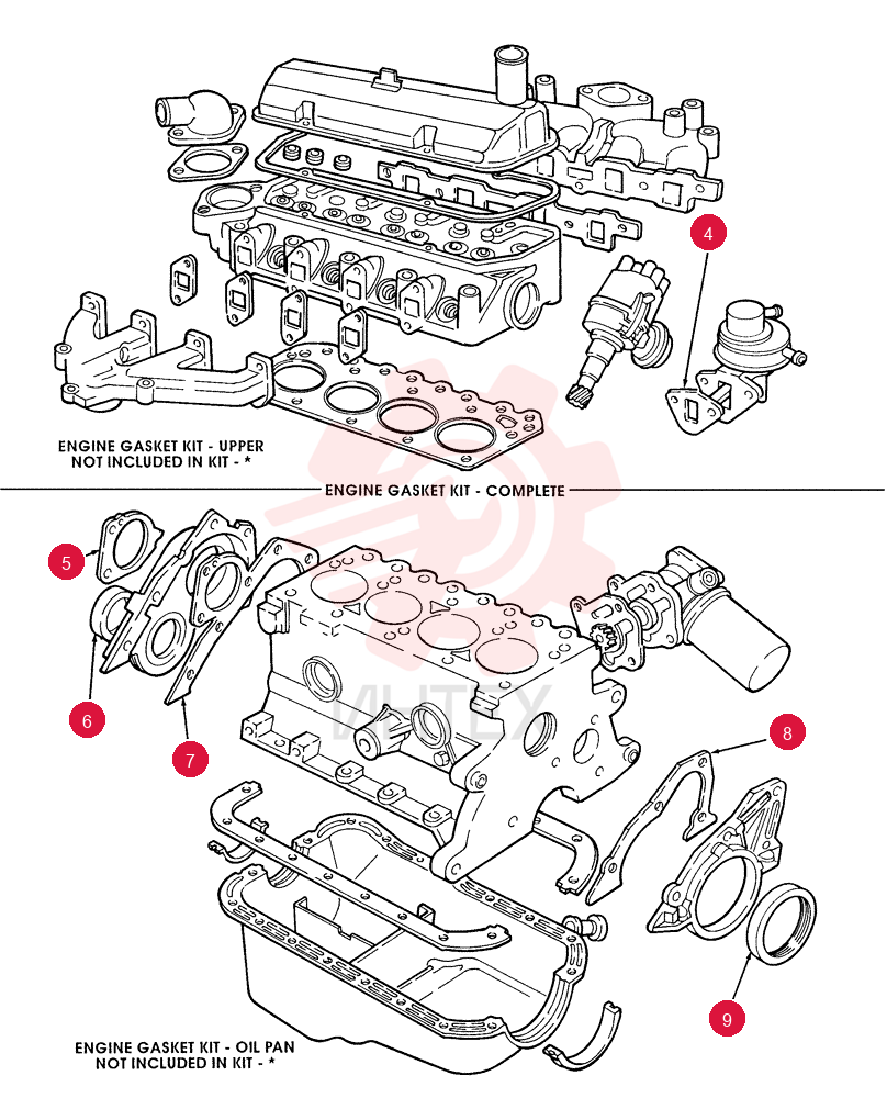 REPAIR KIT 88BX6008AA