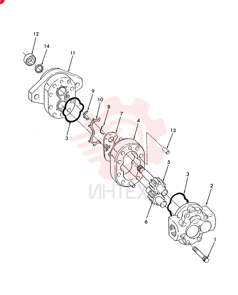 HYDRAULIC PUMP 783293