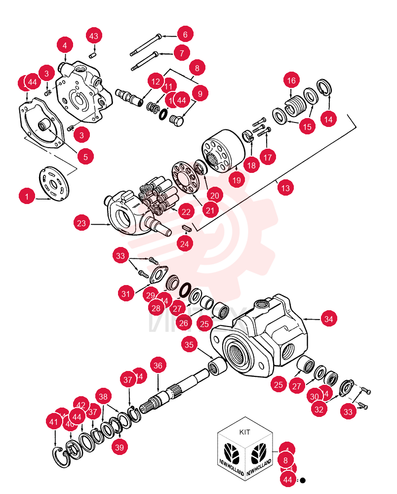 HYDRAULIC PUMP 276806
