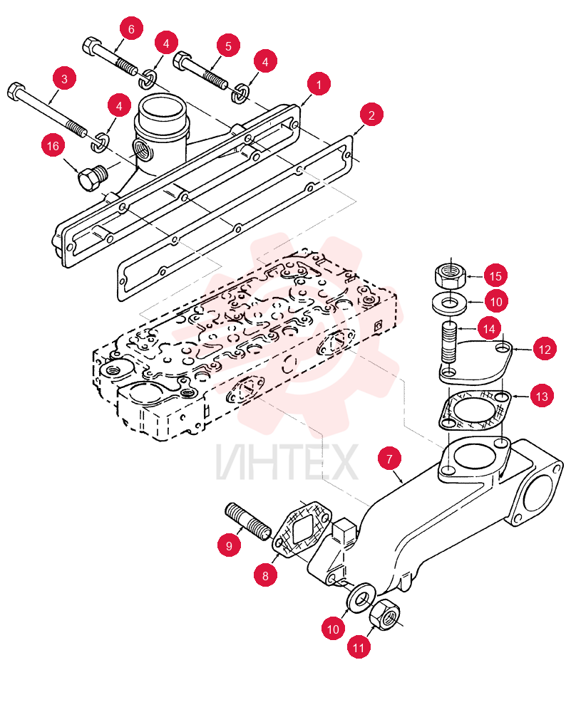 INLET MANIFOLD 505768