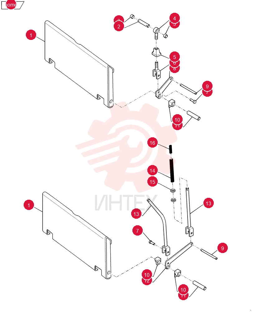 MOUNTING PLATE 857237