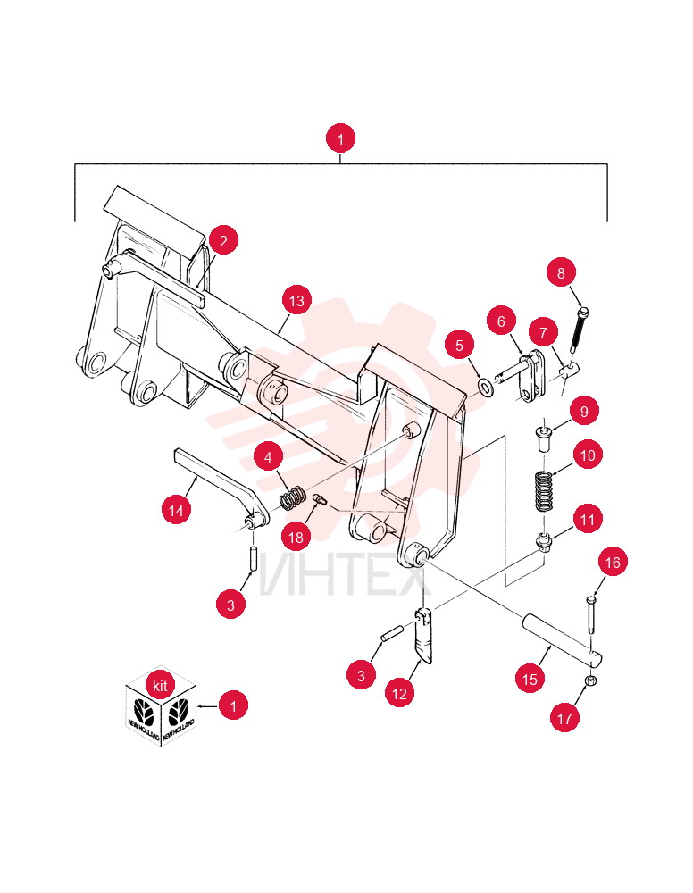 MOUNTING PLATE 9863084
