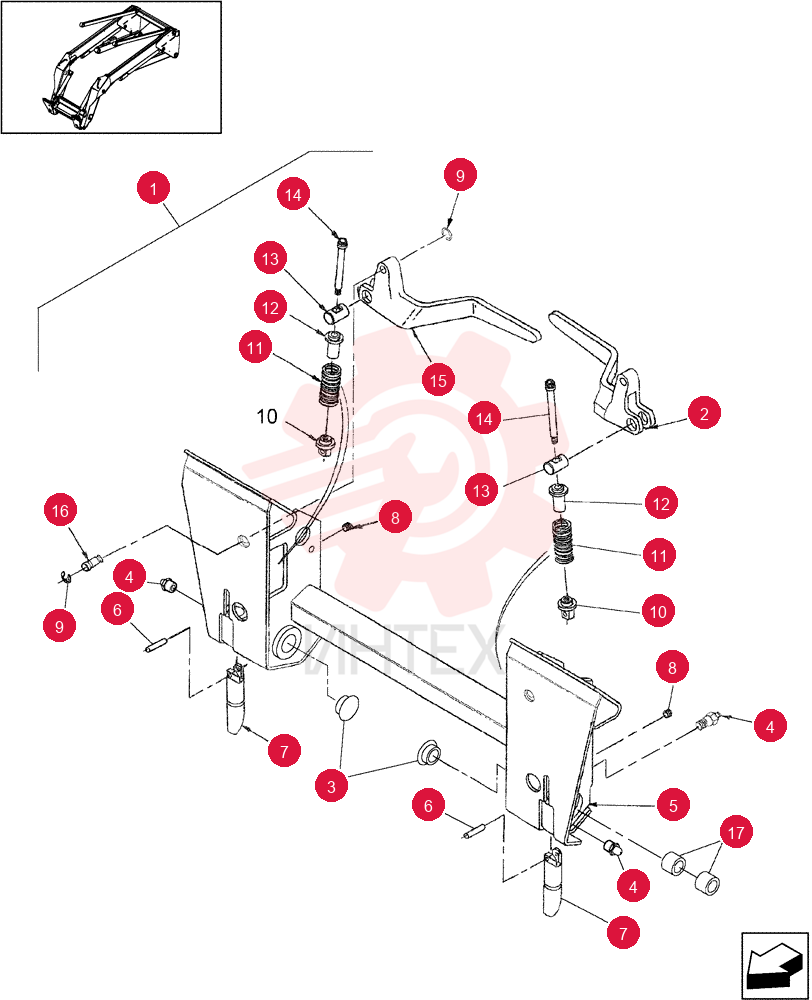 MOUNTING PLATE 86601599