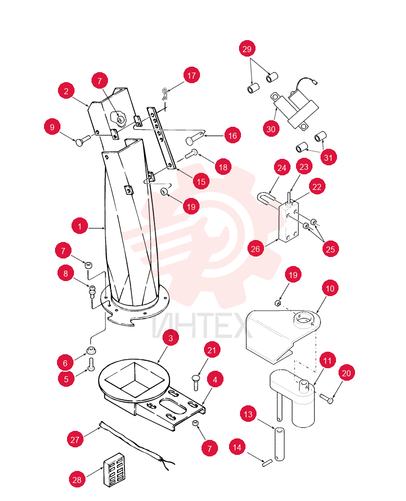 SPOUT LF8243