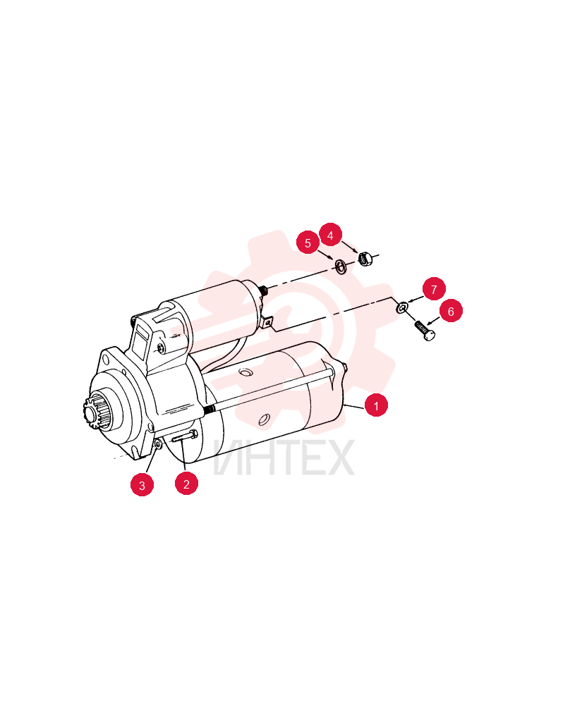 STARTER MOTOR 507461 (1)