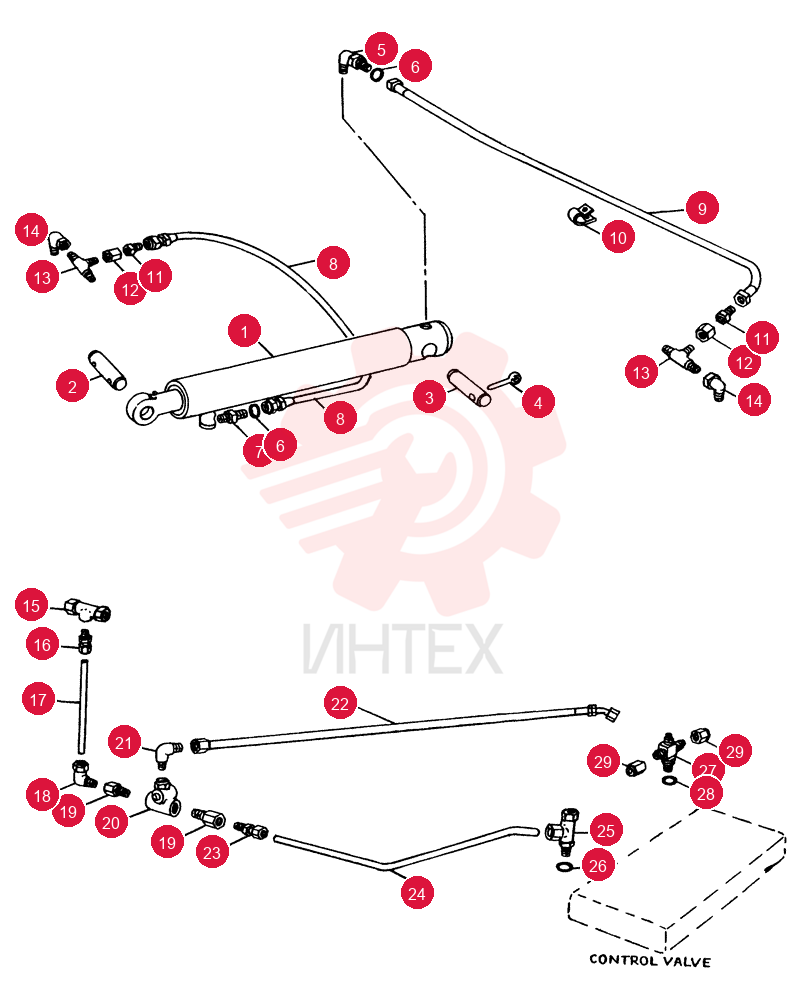 Схема (L775) - NH SKID STEER LOADER (7/73-7/84) 264205 (1)