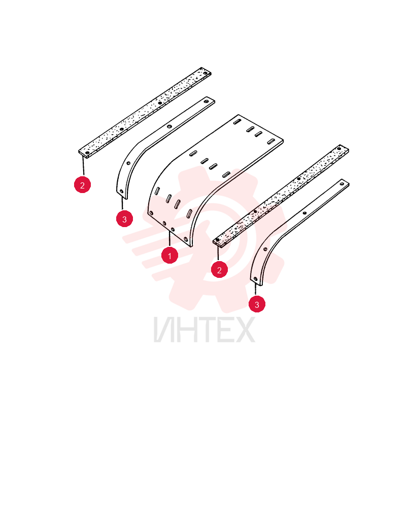 Bundle, Crumber Blade, 6" (152.4mm)