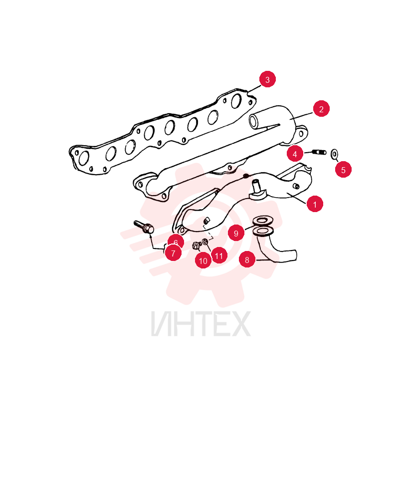 INLET MANIFOLD 310659
