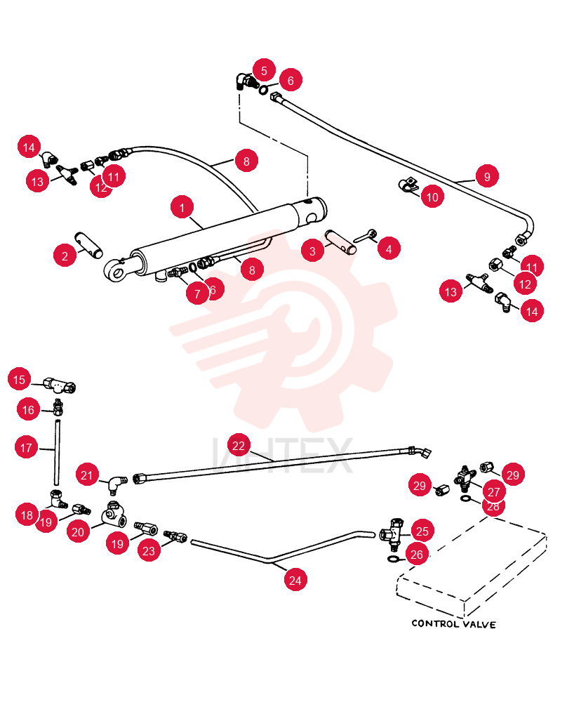 Схема (L778) - NH SKID STEER LOADER (7/76-7/80) 264205 (1)