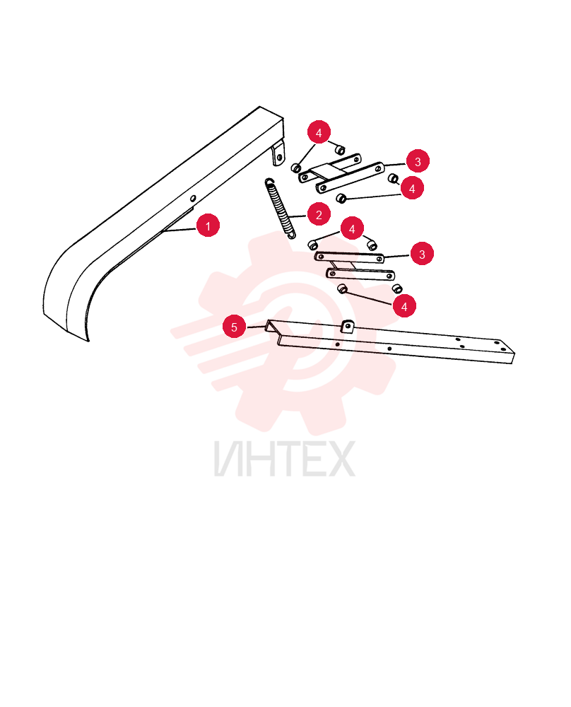 U-BOLT SBP221180B