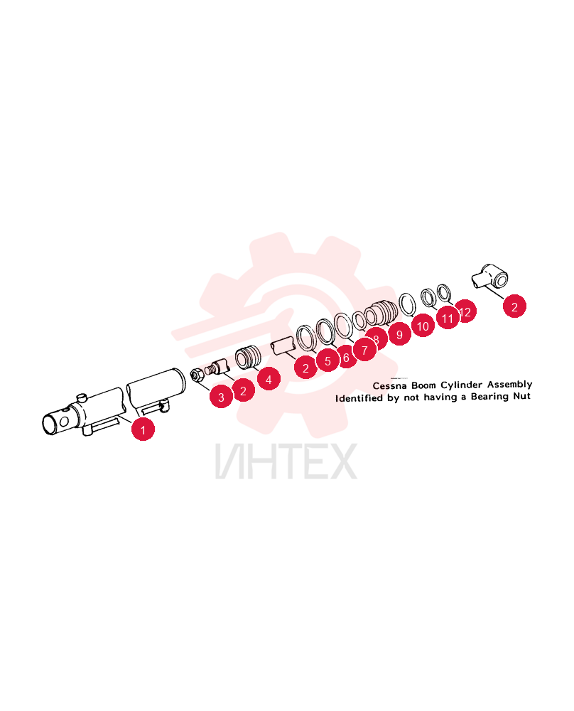 HYDRAULIC CYLINDER 245048 (2)