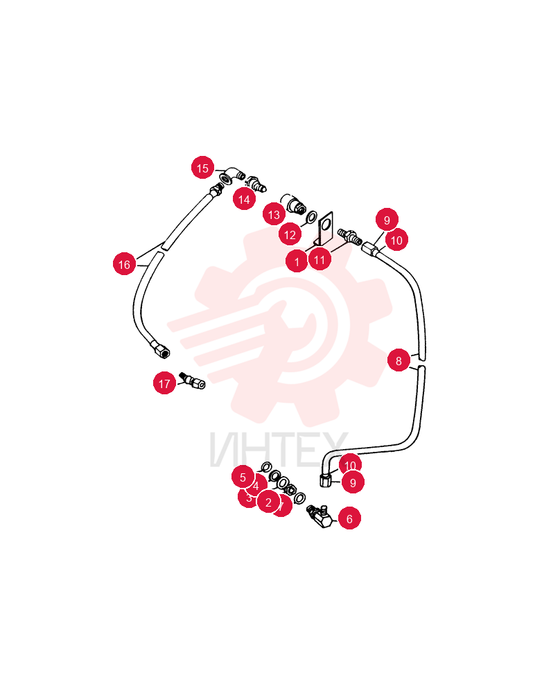 Kit, Auxiliary Hydraulic, Order from Sales Department