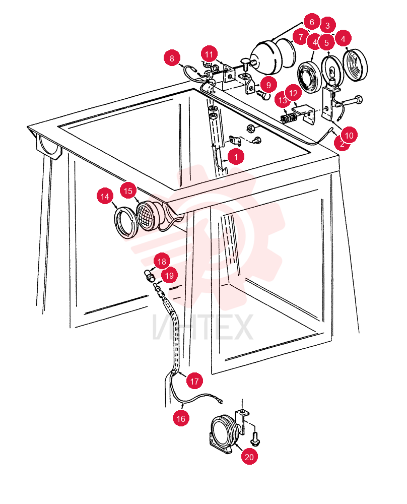 Harness, Wire, Main, Serial Range: Refer-Schematic