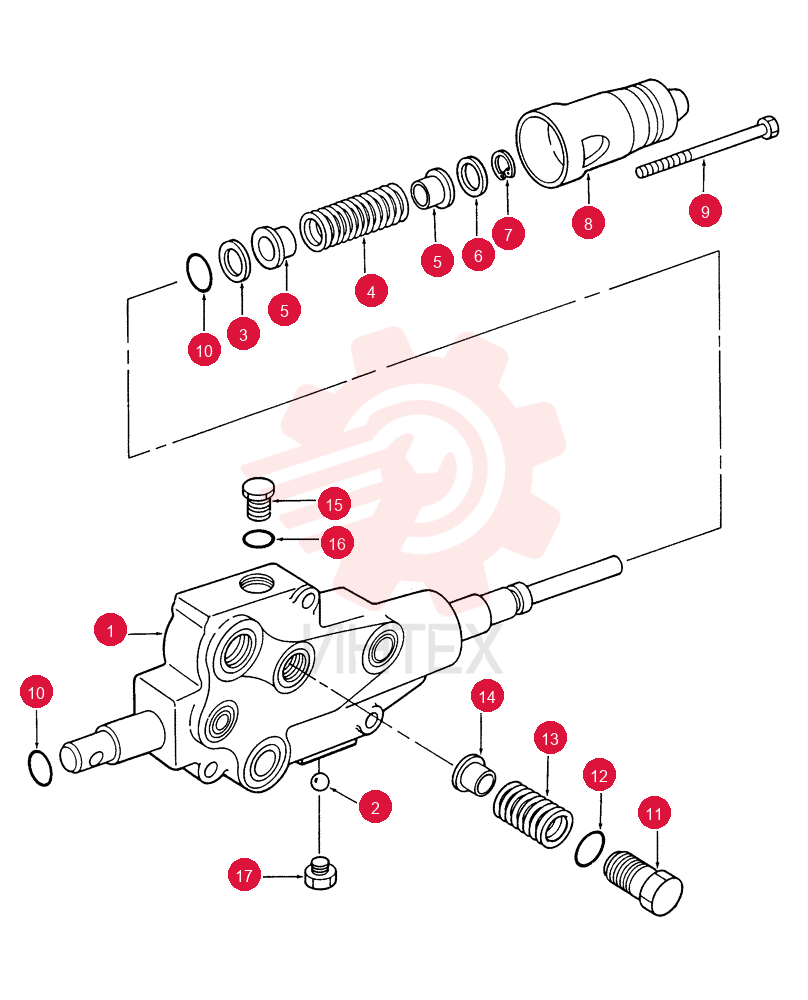 HYDRAULIC VALVE 9618015