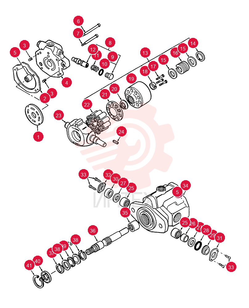 HYDRAULIC PUMP 697670