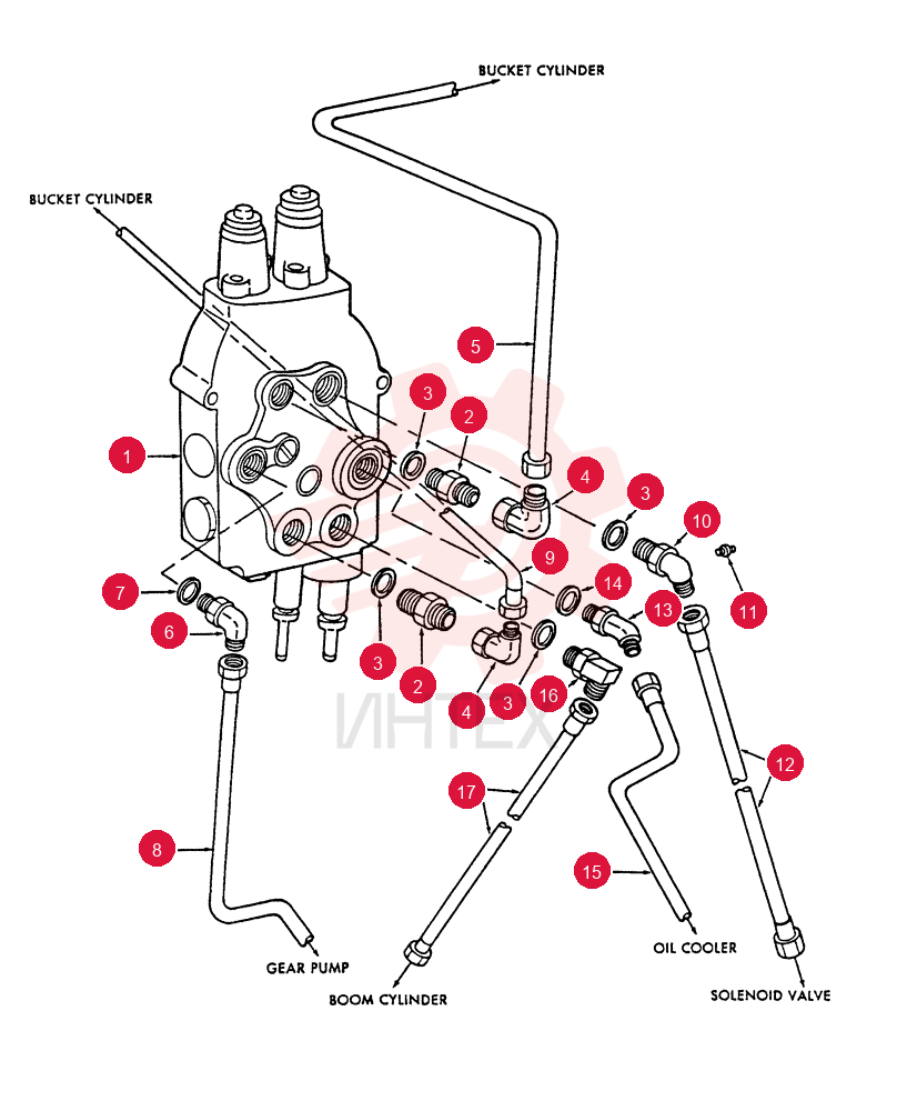 HYDRAULIC VALVE 9845063 (2)