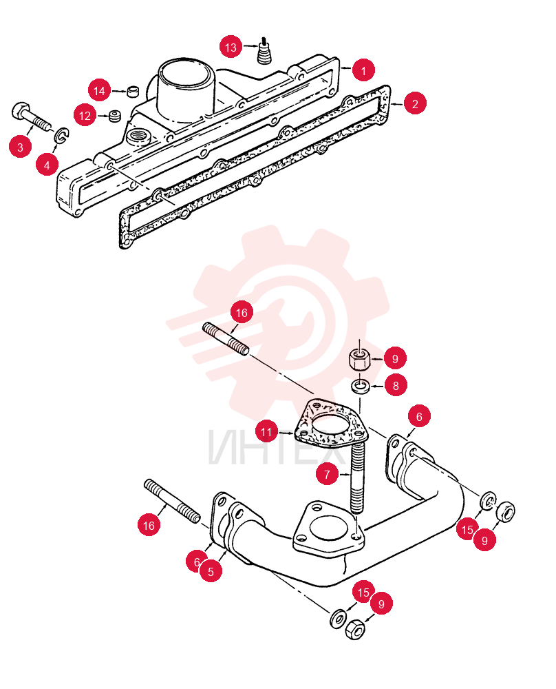 INLET MANIFOLD 505448