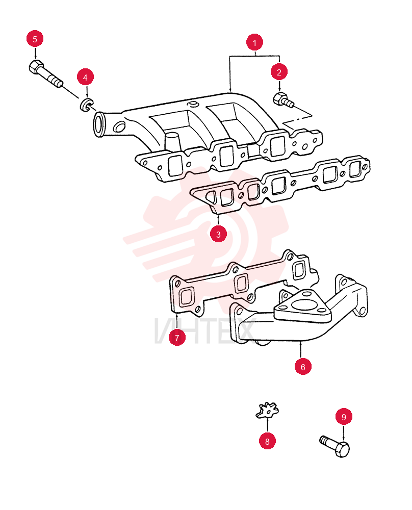 MANIFOLD E8NN9424CA