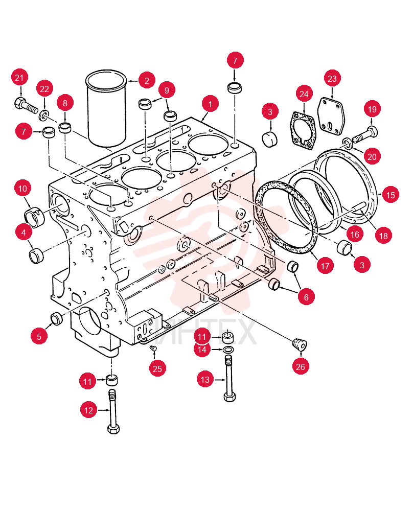 SHORT ENGINE 505459