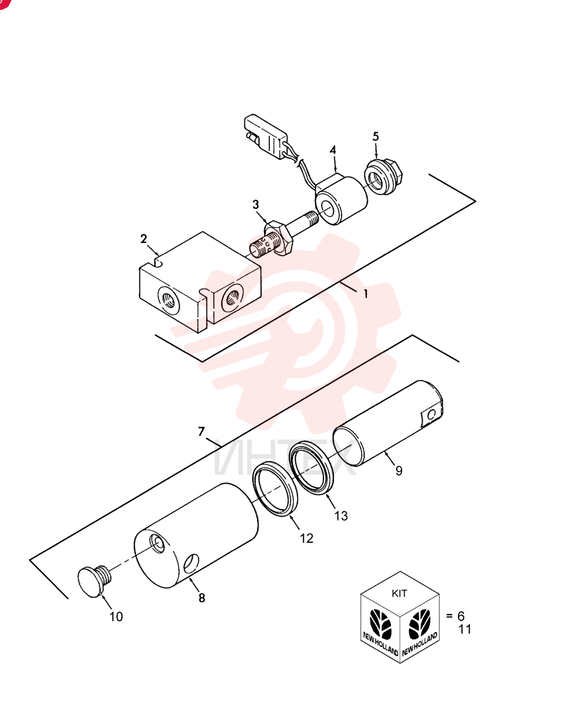 HYDRAULIC VALVE 86503624