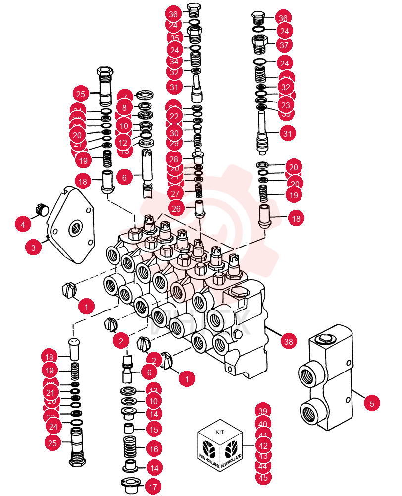 HYDRAULIC VALVE 525543 (2)
